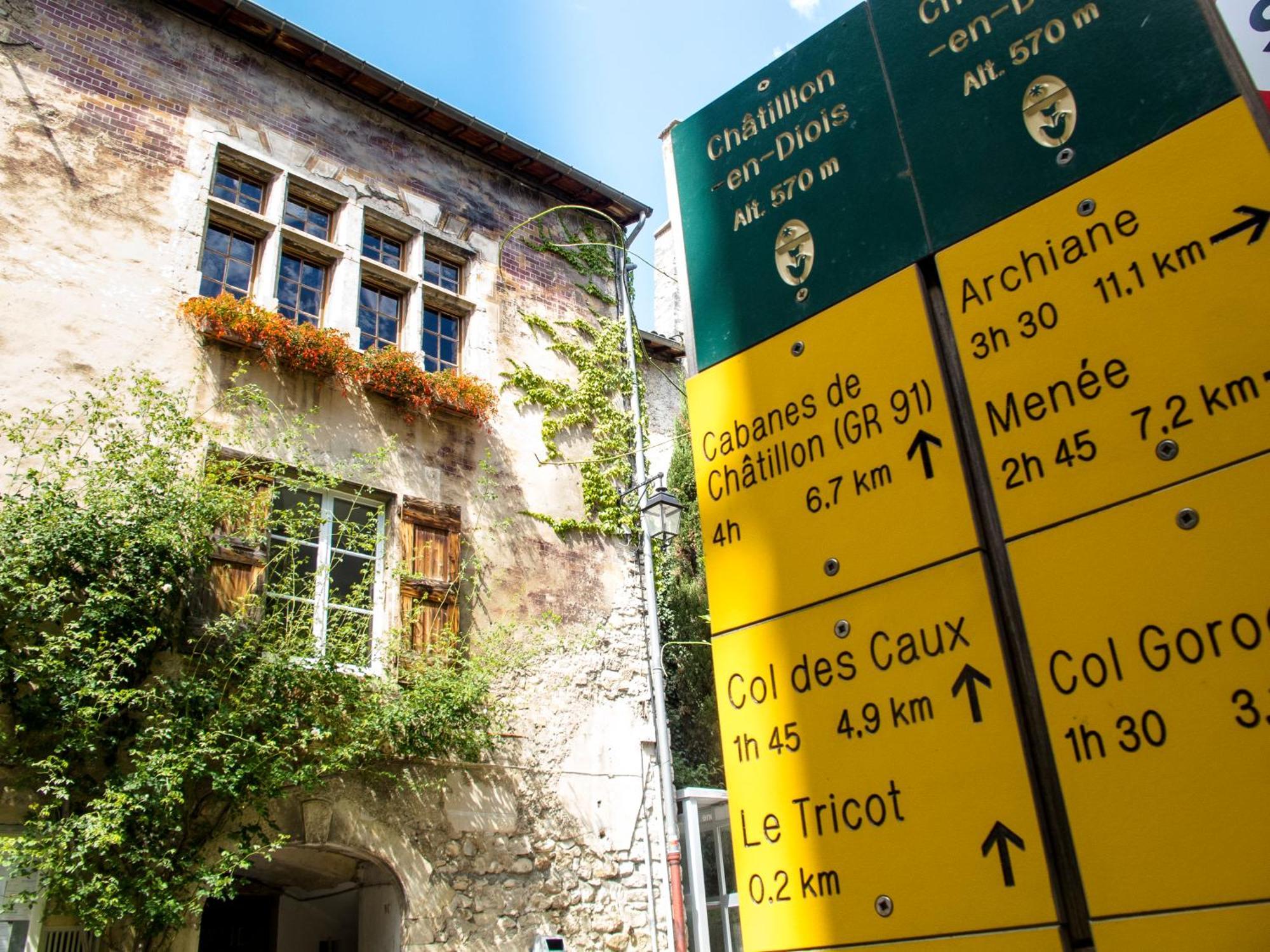 Le Dauphine Hotel Châtillon-en-Diois Kültér fotó